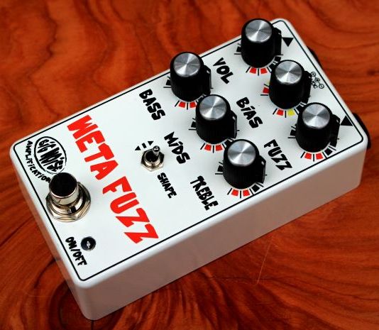 Fuzz guitar effects boxes